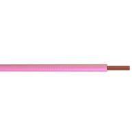 Show details for  Tri Rated Cable, 1mm², PVC, Pink (100m Drum)