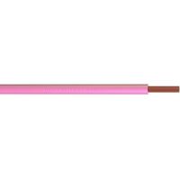 Show details for  Tri Rated Cable, 0.75mm², PVC, Pink (100m Drum)