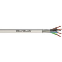 Show details for  Multiuse Cable, 1.5mm², 4 Core + Earth, LSNH, White (100m Drum)