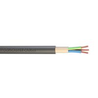 Show details for  XLPE Insulated Tuff Sheathed Non Armoured Cable, 1.5mm², 3 Core, PVC, Black (Per 1m)