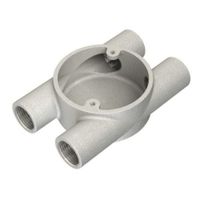 Show details for 4 Way Junction Box, 25mm, Hot Dipped Galvanised