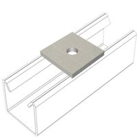 Show details for  Square Plate Washer, M8, Hot Dipped Galvanised