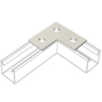 Show details for  Flat L Bracket, Hot Dipped Galvanised