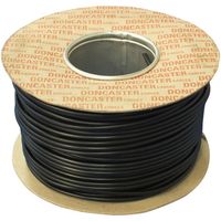 Show details for  Flexible Cable, 0.75mm², Tough Rubber, Black (100m Drum)