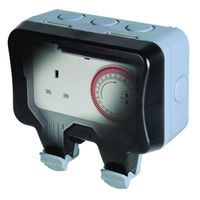 Show details for  13A Time Controlled Socket, 1 Gang, IP66