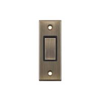Show details for  Single Plate 2 Gang Module Media Plate - Satin Nickel/White