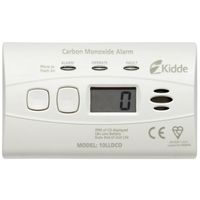 Show details for  10 Year Long Life Battery Powered Carbon Monoxide (CO) Alarm with Digital Display