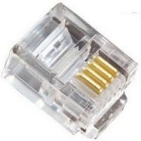 Show details for  RJ11 Plug Telephone Connector [Pack of 100]