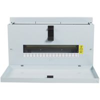Show details for  Square D 17 Way 125A SP+N Metalclad Distribution Board without Incomer