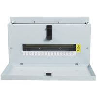Show details for  Square D 12 Way 125A SP+N Type A Metalclad Distribution Board without Incomer