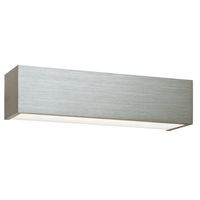 Show details for  Shale CCT Wall Light, 9W, 550lm, 3500K / 5000K, Brushed Silver Anodised