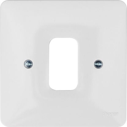 HAGER WMGP3 WHITE Sollysta RANGE 3 GANG GRID COVER