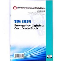 Show details for  Emergency Lighting Certificate Book