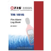 Show details for  Commercial Fire Alarm Log Book, Compliant to BS5839-1