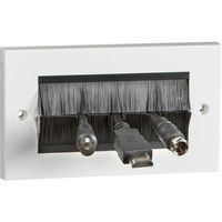 Show details for  Brush Module Faceplate, Double Size