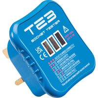 Show details for  BS 1363 Socket Tester, IP20, Blue