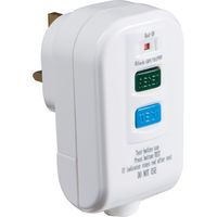 Show details for  13A RCD Safety Plug, White