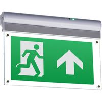 Show details for  Wall/Ceiling Mounted LED Emergency Exit Sign, 4W, 6000K, 90lm, IP20
