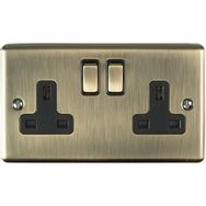 Picture for category  Antique Brass Plug Sockets