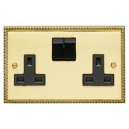 Picture for category  Georgian Brass Plug Sockets