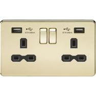 Picture for category  Polished Brass Plug Sockets