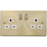 Picture for category  Satin Brass Plug Sockets