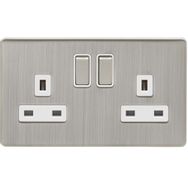 Picture for category  Satin Nickel Plug Sockets