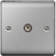 Picture for category  Brushed Steel TV Socket Outlets