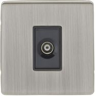 Picture for category  Satin Nickel TV Socket Outlets