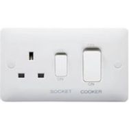 Picture for category  White Moulded Cooker Switches