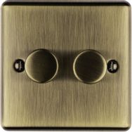 Picture for category  Antique Brass Dimmer Switches