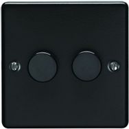 Picture for category  Matt Black Dimmer Switches