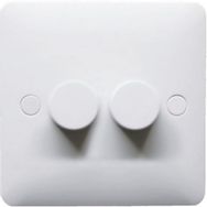 Picture for category  White Moulded Dimmer Switches