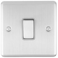 Picture for category  Brushed Chrome Double Pole Switches