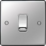 Picture for category  Polished Chrome Double Pole Switches