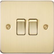 Picture for category  Brushed Brass Light Switches